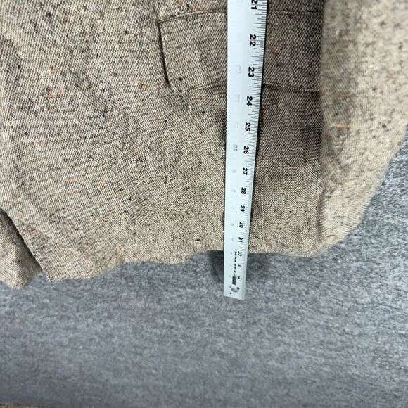 Together Blazer Women 16 Gray Button Up Collared Long Sleeve Wool Lined Pockets - Picture 6 of 7